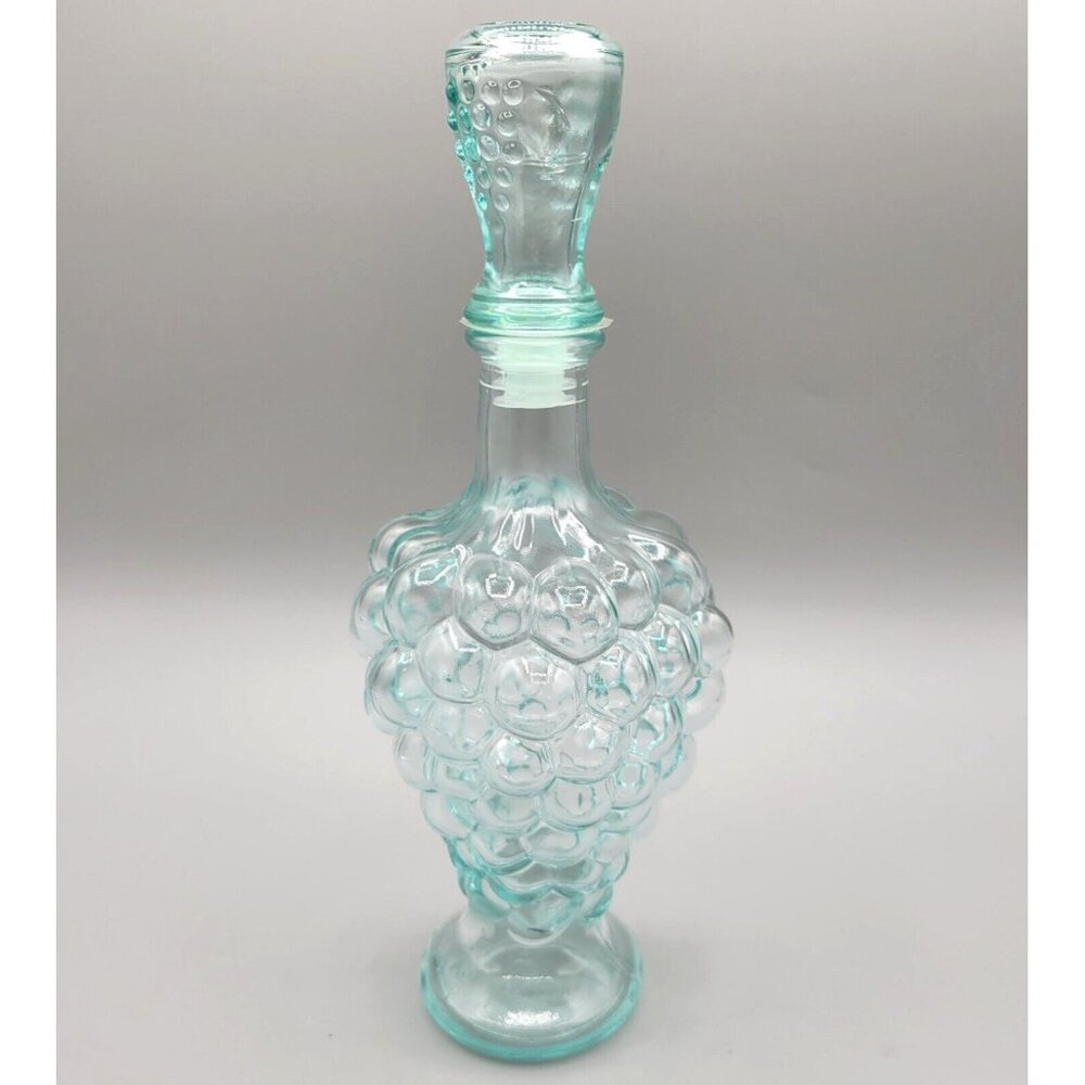 Vetreria Etrusca Mod Dep Glass Wine Decanter Italy Aqua Glass 500 ml